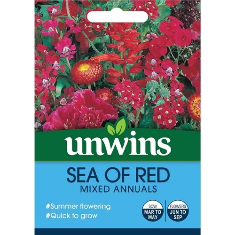 Image of Unwins Unwins Sea of Red Mixed Annuals