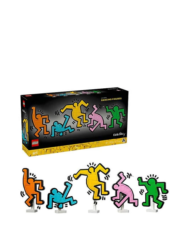 Image of LEGO ART LEGO Art Keith Haring - Dancing Figures - LEGO Art Male TC00601