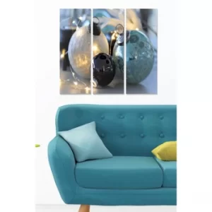 Image of MDF3883848 Multicolor Decorative MDF Painting (3 Pieces)