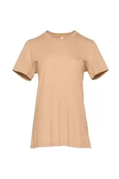 Image of Bella + Canvas Womens/Ladies Relaxed Jersey T-Shirt (M) (Sand Dune)