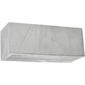 Image of Elstead Asker Outdoor Large Up, Down Wall Light Galvanized , IP44, E27