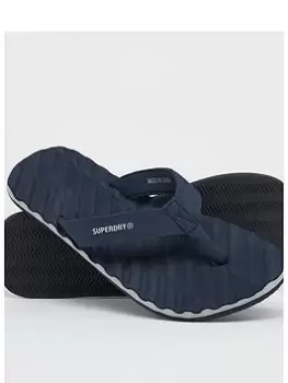 Image of Superdry Swim Flip Flop - Navy, Size S, Men