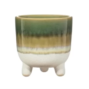 Image of Sass & Belle Mojave Glaze Green Large Planter