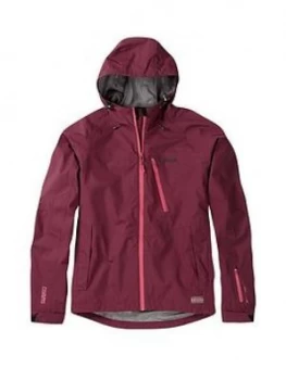 Image of Madison Roam Mens Waterproof Jacket, Andorra Red