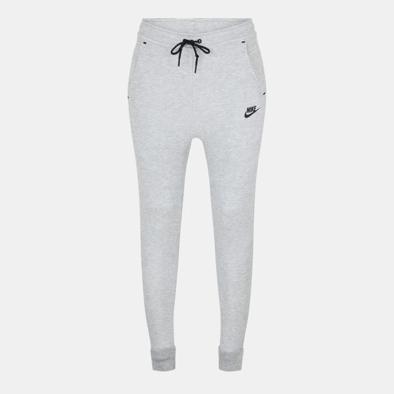 Image of Nike Tech Fleece Joggers Mens Grey Heather male L