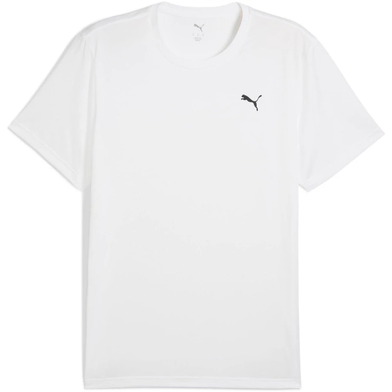 Image of Puma Puma M Tad Essentials Solid Cat Tee (Lc S T-Shirt Mens Puma White male XL