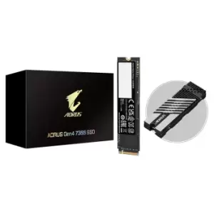 Image of Gigabyte AORUS Gen4 7300 SSD 2TB M.2 2000GB PCI Express 4.0 3D...