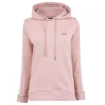 Image of Barbour International Podium Overlayer Hoodie - Black