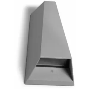 Image of Leds-c4 - Wall light 214lm Taylor, aluminum and glass, gray