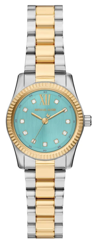 Image of Michael Kors MK7579 Lexington Petite Crystal (26mm) Blue Watch