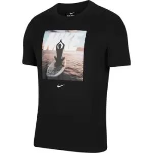 Image of Nike Photo T Shirt Mens - Black
