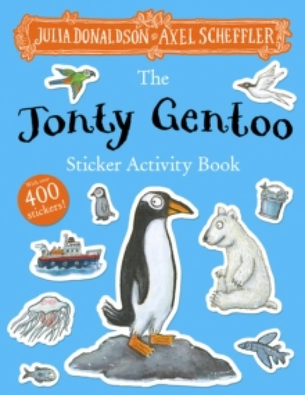 Image of Jonty Gentoo Sticker Activity Book (PB) Paperback / softback