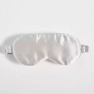 Image of in home 100% Silk Eyemask - Silver