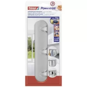 Image of tesa POWERSTRIPS Hook strip Chrome Content: