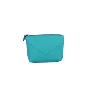 Image of Eastern Counties Leather Womens/Ladies Ruth Zip Coin Purse (One size) (Turquoise)