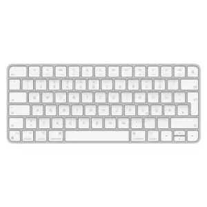 Image of Apple Magic keyboard USB + Bluetooth German Aluminium White