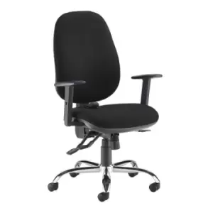 Image of Jota ergo 24hr ergonomic asynchro task chair - black