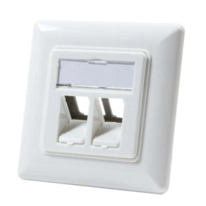 Image of LogiLink NK4021 wall plate/switch cover White