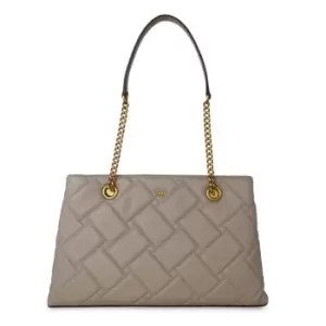 Image of DKNY Willow Leather Tote Bag - Purple