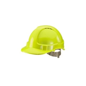 Image of BBrand Comfort Vented Safety Helmet Saturn Yellow