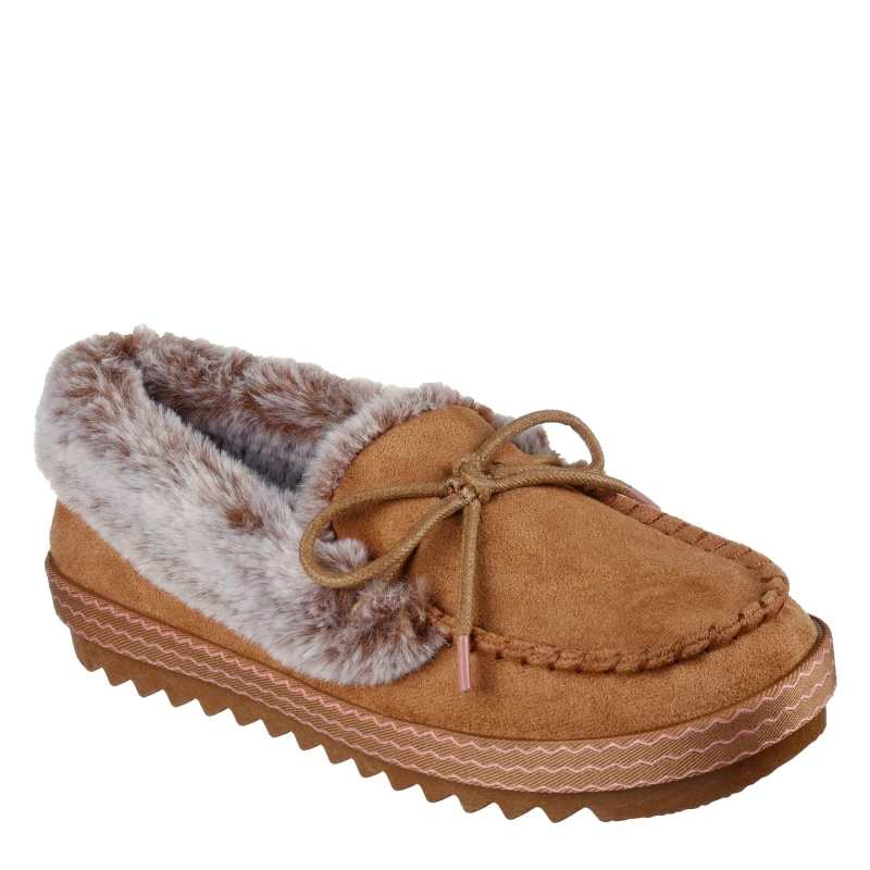 Image of Skechers Womens Cozy Kiss Loafers Chesnut female 2 (35)