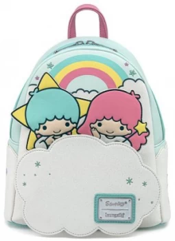 Image of Little Twin Stars Loungefly - Two Stars on Cloud Mini backpacks multicolour