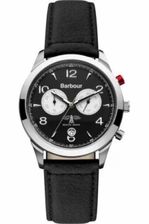 Image of Mens Barbour Redley Chronograph Watch BB017SLBK