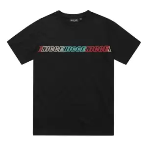 Image of Nicce Roija Oversized T Shirt - Black