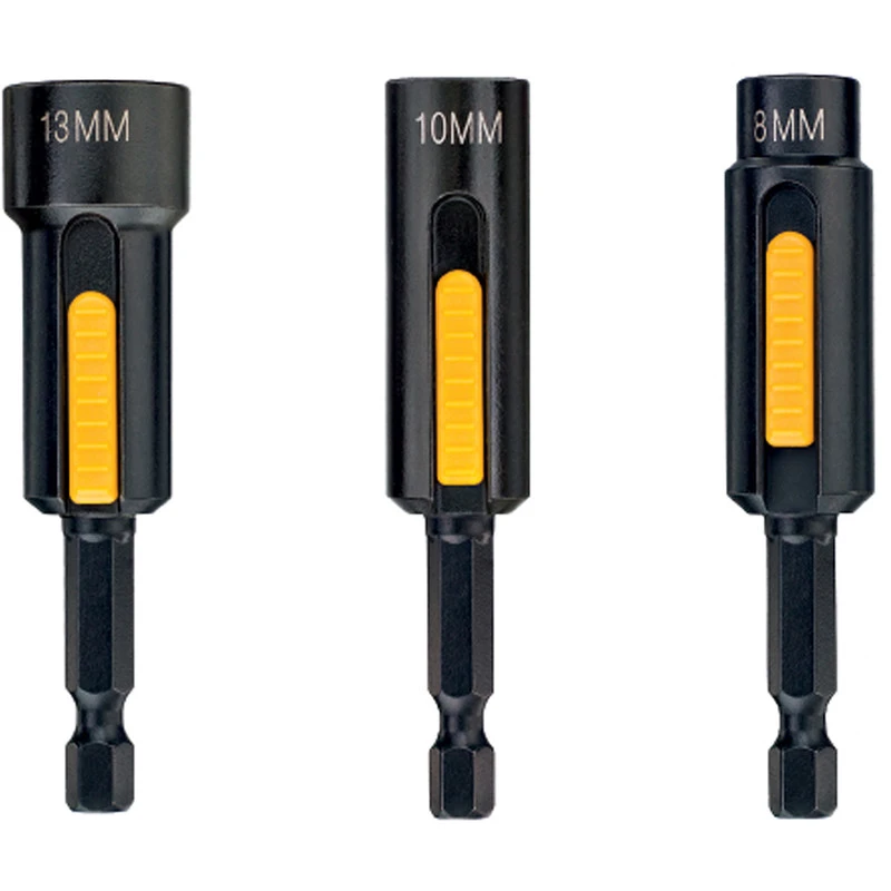 Image of DEWALT DT7460-QZ Impact Rated ir Cleanable Nut Driver 8 10 13mm Socket Wrench - DEWALT 5035048085776