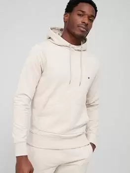 Image of Tommy Hilfiger 1985 Overhead Hoodie - Beige, Beige Size XL Men