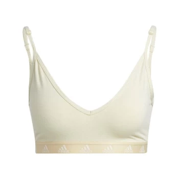 Image of adidas Purebare Light-Support Bra Womens - Sandy Beige