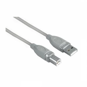 Image of Hama USB 2.0 Cable (Grey) Shielded 3m