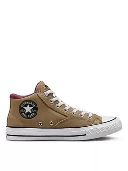 Image of Converse Chuck Taylor All Star Malden Street Canvas Mid, Brown/White, Size 10, Men