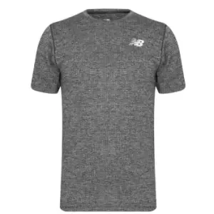 Image of New Balance Tenacity Short Sleeve T Shirt Mens - Black