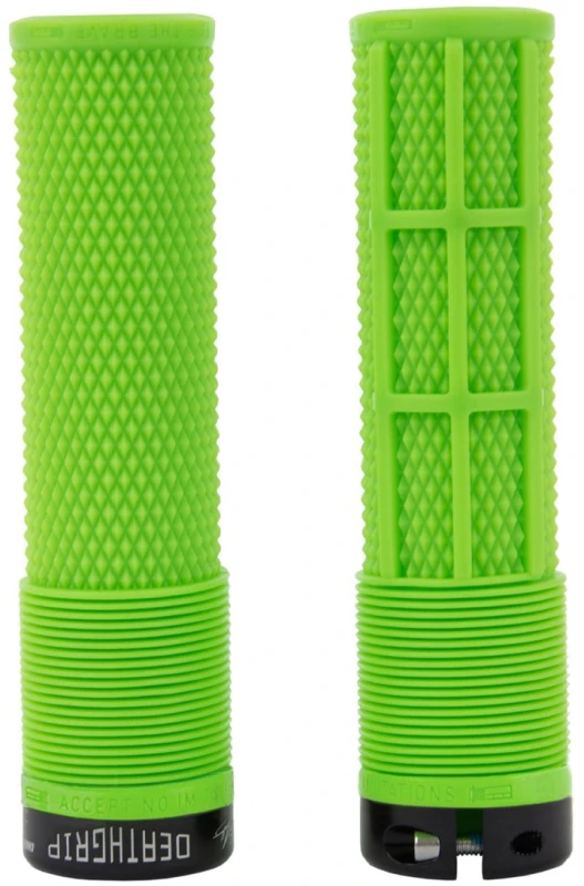 Image of DMR BRENDOG DeathGrip without Flange THIN Sick Green - Cycles UK