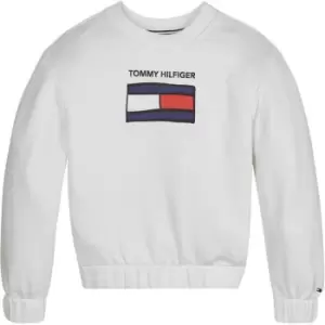 Image of Tommy Hilfiger Fun Graphic Sweatshirt - White