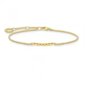 Image of THOMAS SABO Gold Plated Dots Bracelet A2001-413-39-L19V