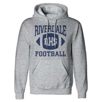 Image of Riverdale - Football Unisex X-Large Pullover Hoodie - Grey