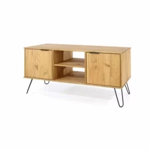 Image of Augusta 2 Door Flat Screen TV Unit, Pine