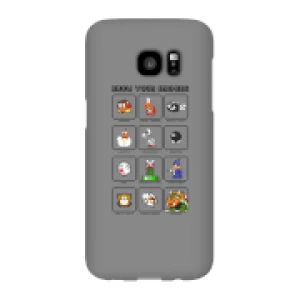 Image of Nintendo Super Mario Know Your Enemies Phone Case - Samsung S7 Edge - Snap Case - Gloss