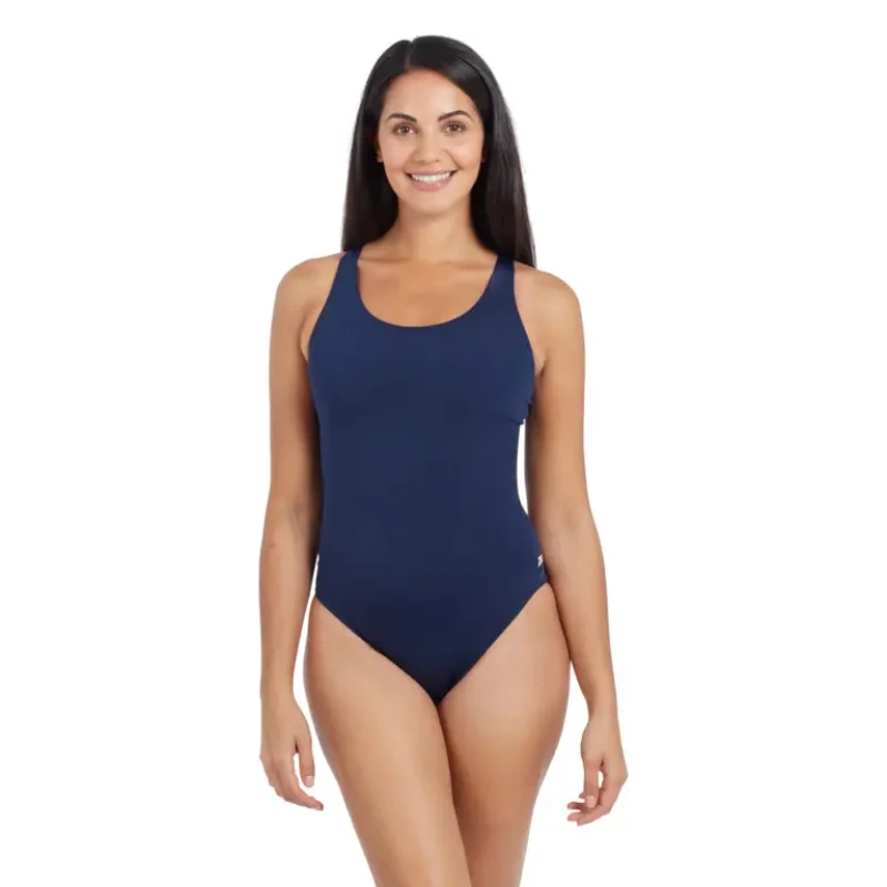 Image of Zoggs Cottesloe Powerback Swimsuit - Royal Royal female