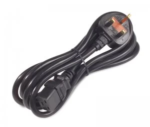 Image of APC Power Cord 16a 200-240v C19 To UK Plug