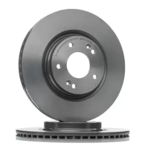 Image of BREMBO Brake disc HYUNDAI,KIA 09.D428.11 51712C1000,51712D7000,51712J9100 Brake rotor,Brake discs,Brake rotors 51712C1000,51712C2000,51712D7000
