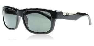 Image of Bolle Jude Sunglasses Shiny Black 11831 Polariserade 57mm