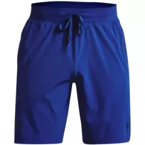 Image of Under Armour Project Rock Snap Shorts Mens - Blue