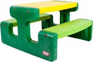 Image of Little Tikes Large Picnic Table Evergreen.