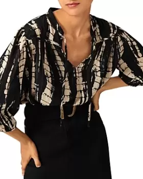 Image of ba & sh Kea Tie Dye Blouse