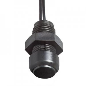 Image of Elobau 145MT00A BK Pushbutton 48 V DCAC 0.5 A 1 x OffOn IP67 momentary