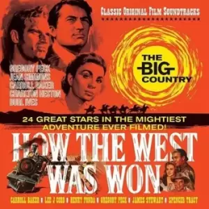 Image of The Big Country/How the West Was Won 24 Great Stars in the Mightiest Adventure Ever Filmed by Various Artists CD Album