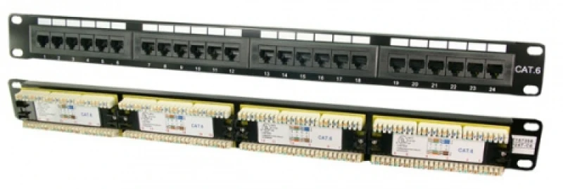Image of LogiLink Patch Panel 19" CAT6 24-Port